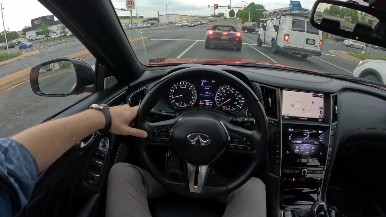 2021 Infiniti Q50 Red Sport 400 - POV Test Drive
