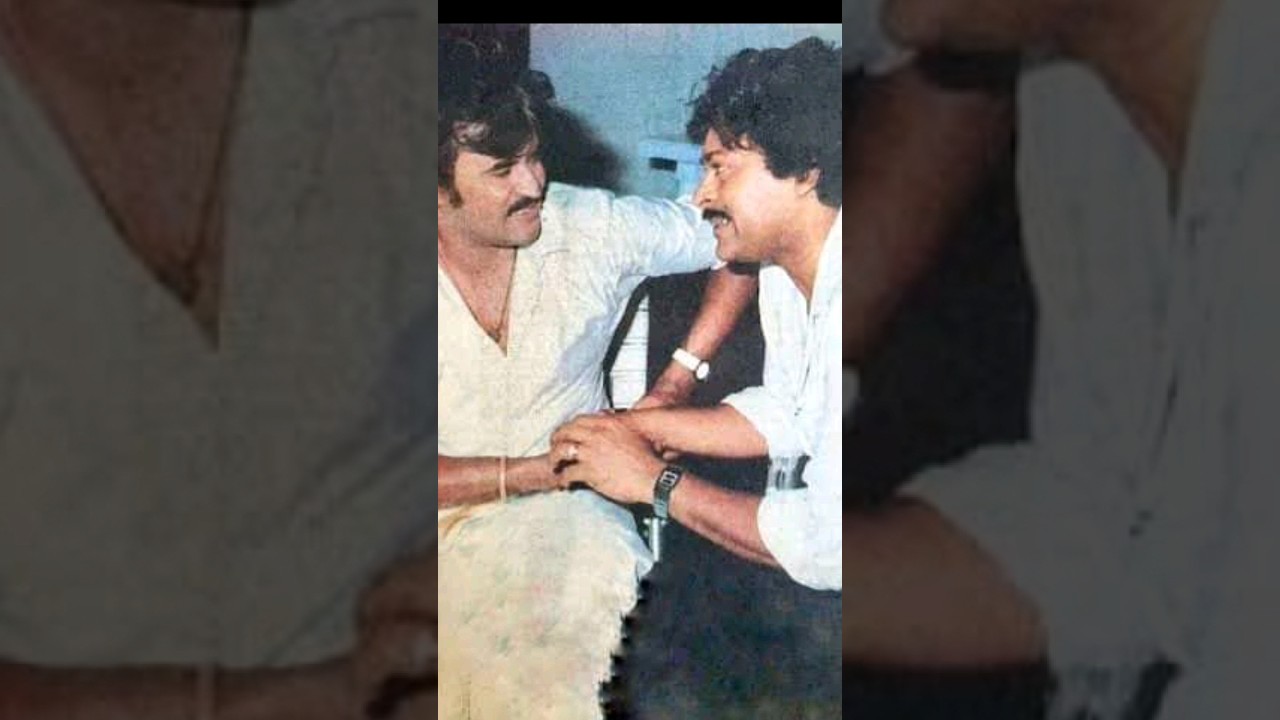 chiru rajini kamal hasan rare pic 