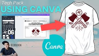Can I make a Tech Pack for FREE? Designing a Clothing Brand Using Canva