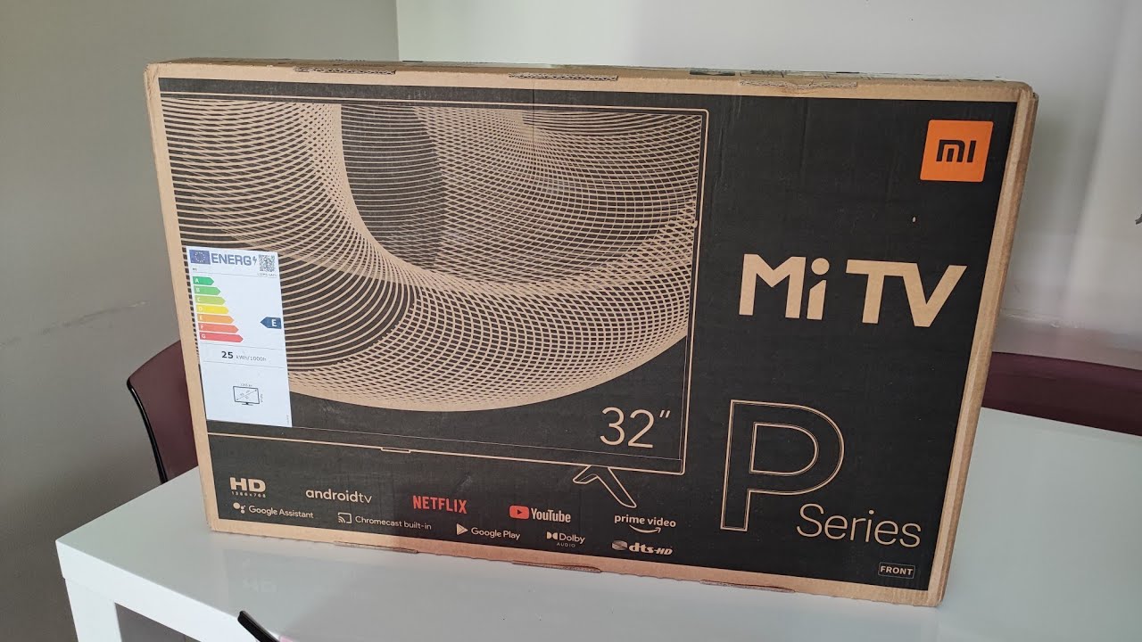 Xiaomi Mi TV P1 32 - Unboxing y primeras impresiones 