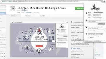 mine bitcoin on google chrome BitDigger