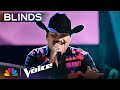 Austin Gilbert's Country Swag Impresses the Coaches on Luke Combs Cover | Voice Blind Auditions