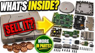 Is an old PS1 worth more in parts than as a console?