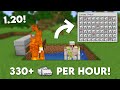 Minecraft 1 20 Easy IRON Farm Tutorial 330 Per Hour 