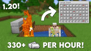 Minecraft 1.20 Easy IRON Farm Tutorial  330+ Per Hour