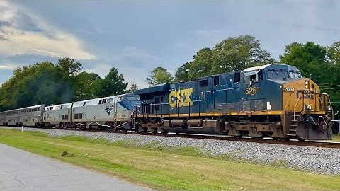 CSX rescues Amtrak Auto Train 52 after striking a vehicle