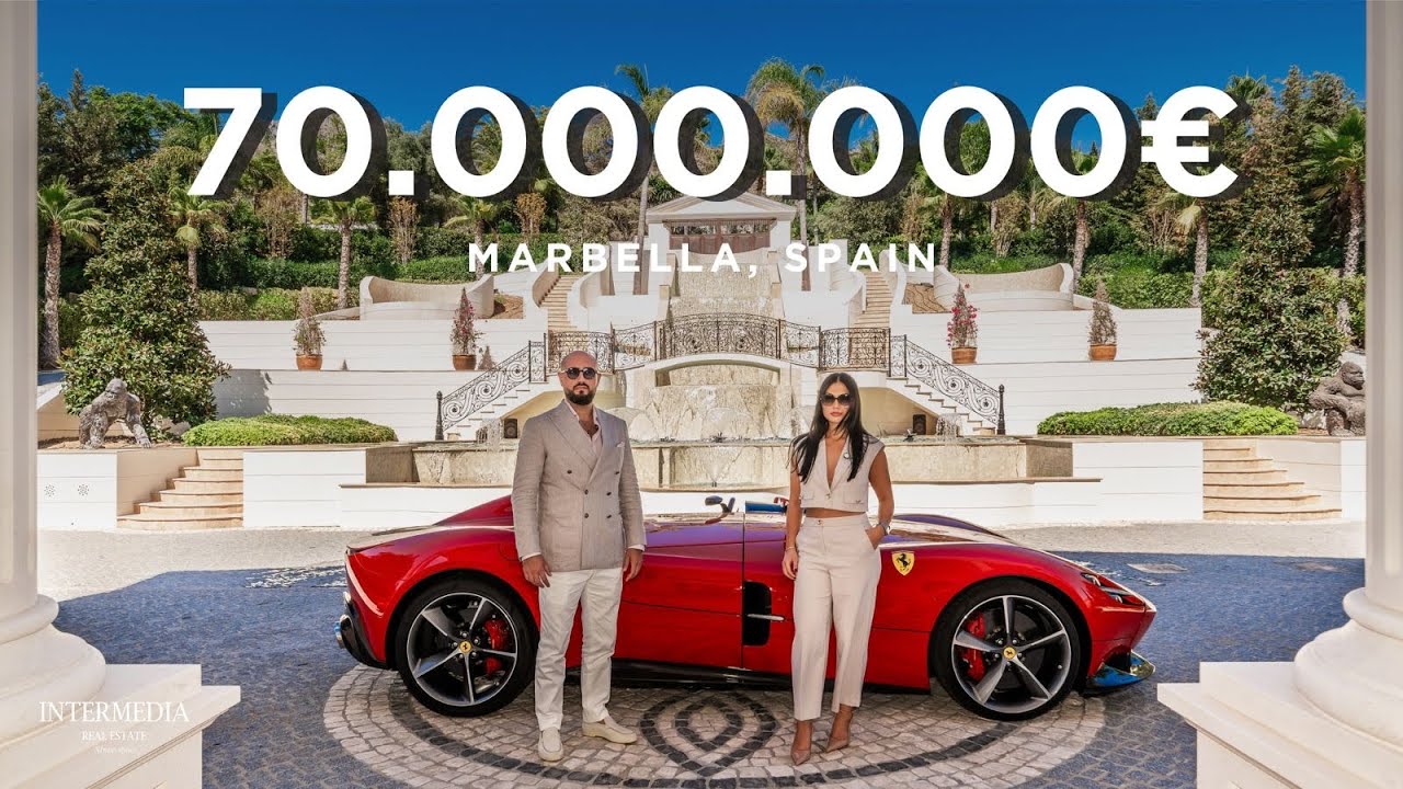 Inside a 70 000 000 € Mega Mansion in Marbella - For Sale 🇪🇸