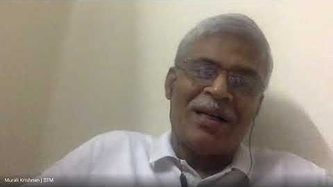 Farewell Message by Professor J Murali Krishnan