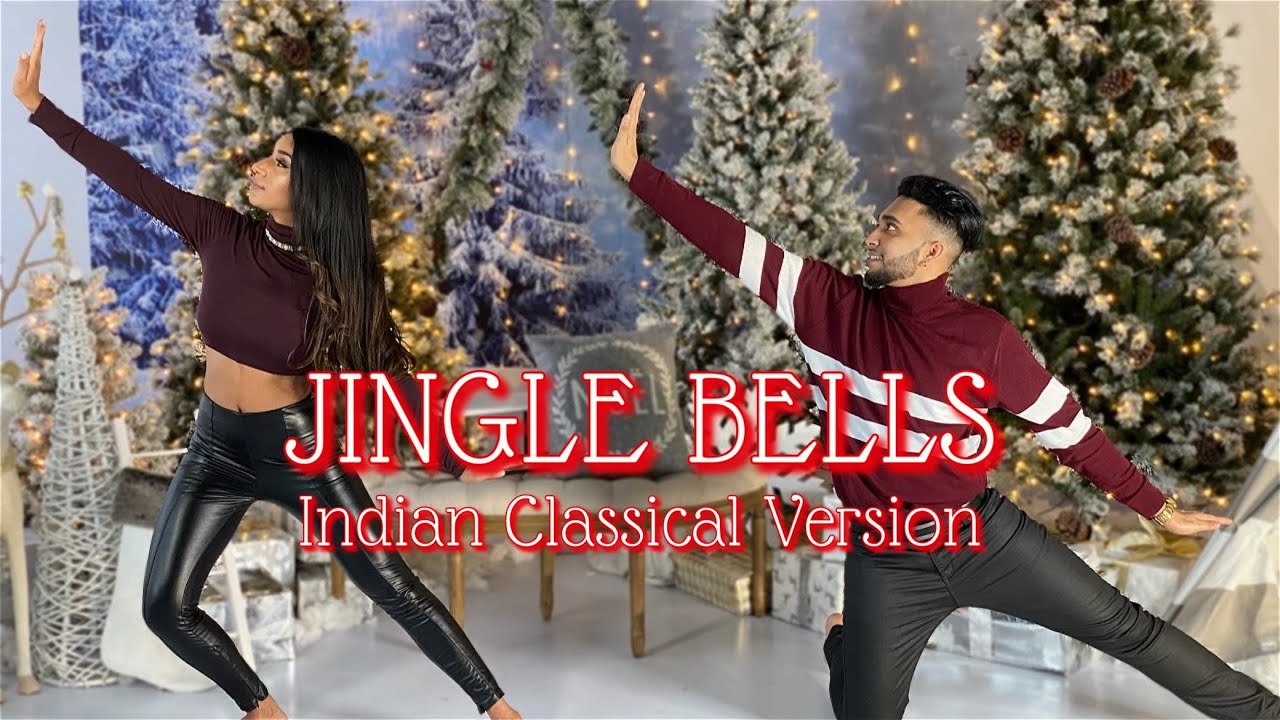 Jingle Bells   Indian Classical Version  Amit Palanithurai  Ajenthy Rajasooriyar  Dance Cover