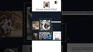LeT Commander Yousuf Afridi Killed by Unknown Gunmen in Pakistan #raw #india #defense #news #short