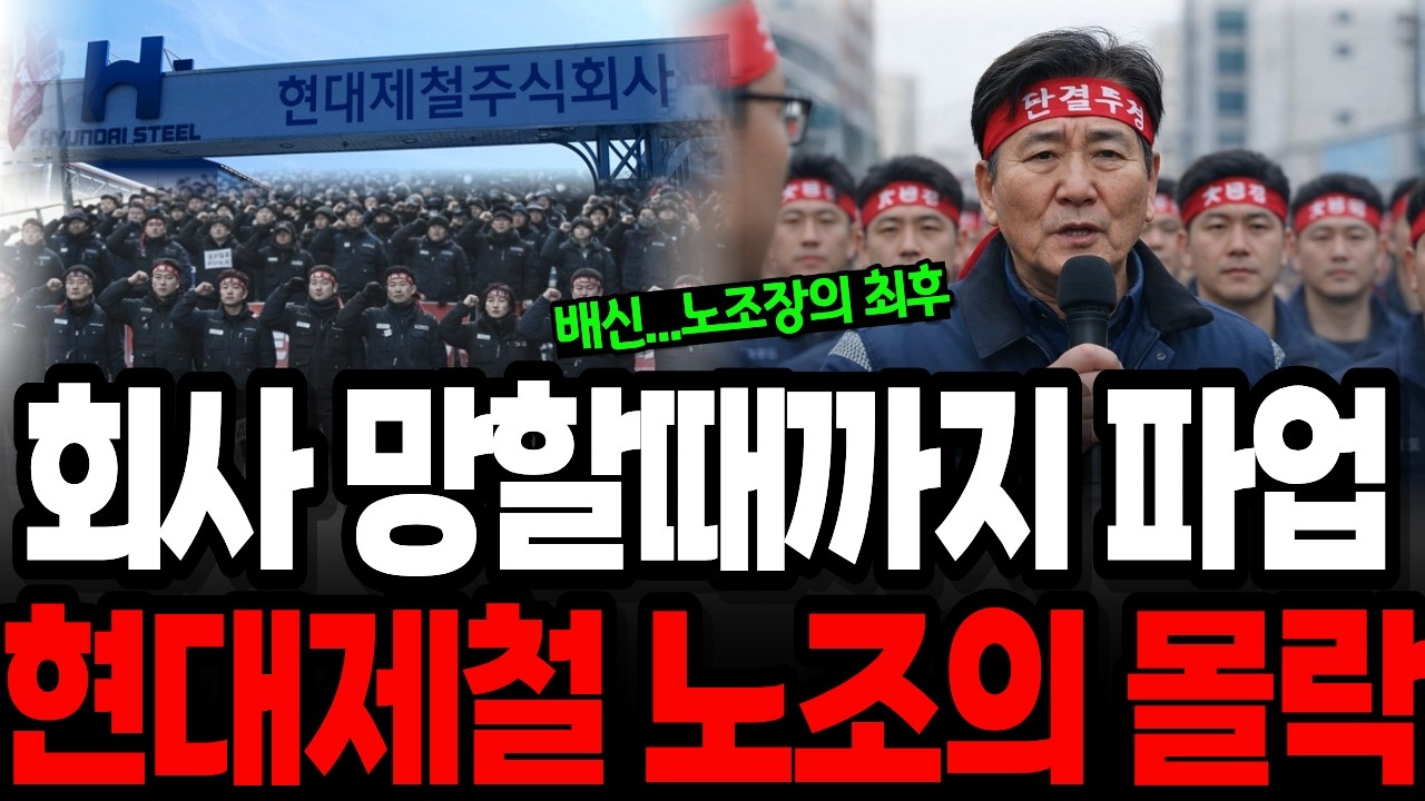 연봉 1억에서 백수로.. 현대제철 귀족노조의 몰락, 동료의 배신으로 추락한 충격적 진실 |오디오북 |노후사연