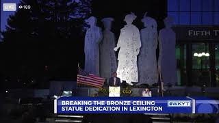 Congressman Andy Barr Remarks at Breaking the Bronze Ceiling Statue Dedication in Lexington