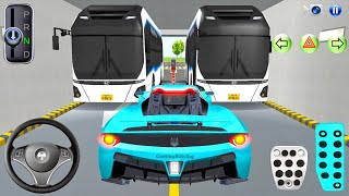 New Electric Bus Stuck in Underground Parking - 3D Driving Class - Car Game - 3D Driving Class 2026 screenshot 3