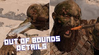 How the Fight at Thamur's Corpse is Working from Aerial Point of View - God of War Out of Bounds