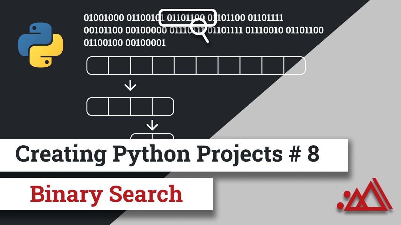 Creating Python Projects #8 - Binary Search - YouTube