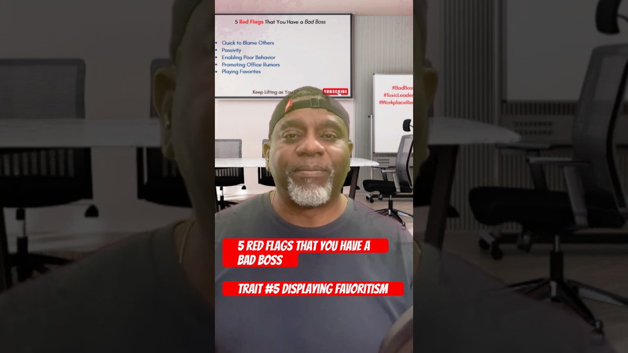 Bad Boss Trait #5: Favoritism