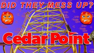 Cedar Point Is Going DOWNHILL... || Hot Takes