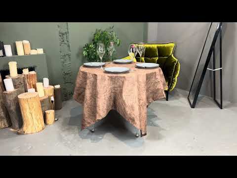 Скатертина тефлонова, водовідштовхувальна, Турецька, WATER PROFF (Під замовлення, або стандартний розмір), видео 2