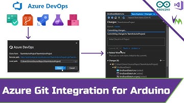 Azure Git Integration for Arduino in Visual Studio