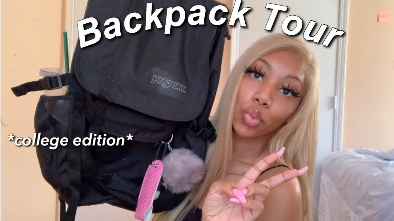 WHATS IN MY BACKPACK 2020 *college edition* YouTube