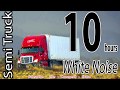 Diesel Truck Idling- White Noise (BLACK SCREEN)- 10 hours
