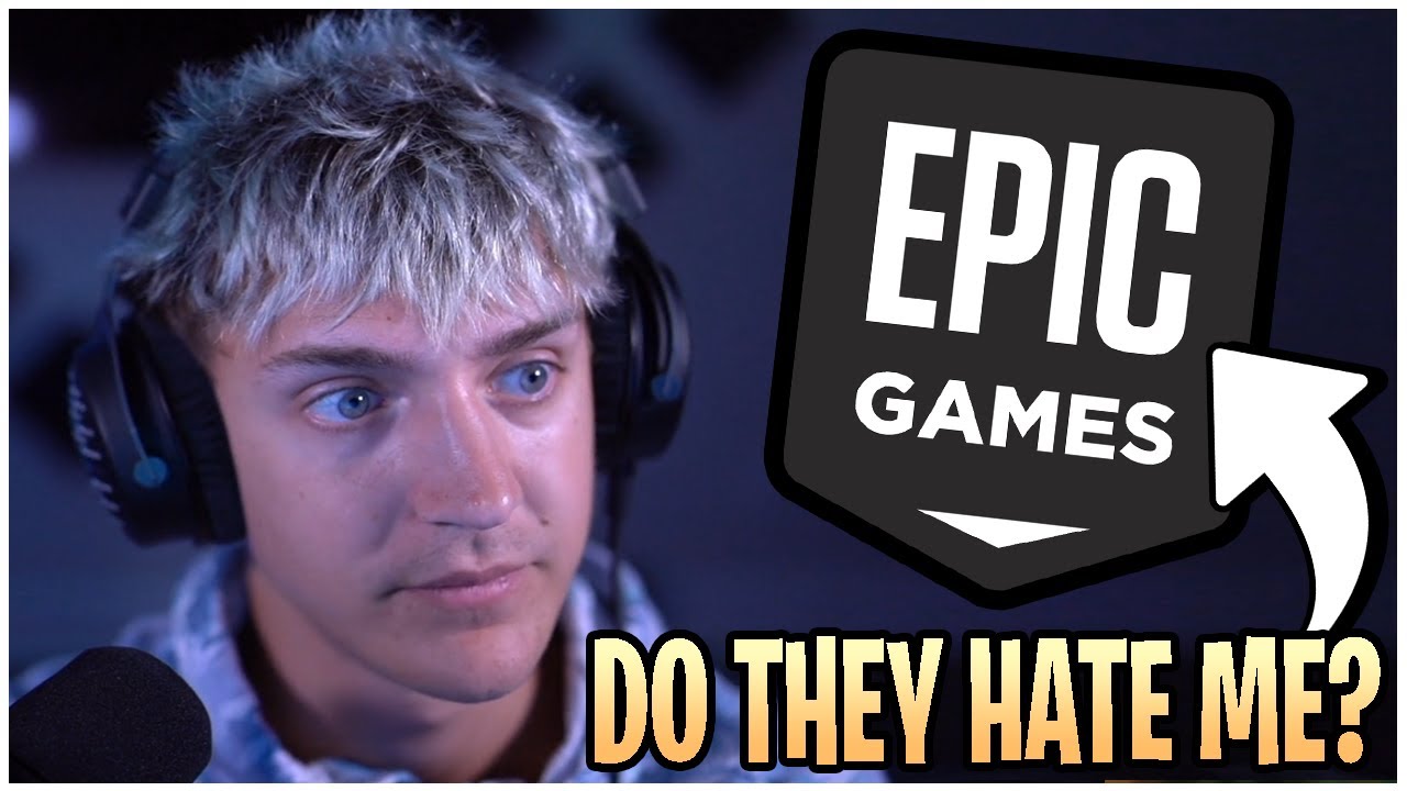 Ninja Is Worried That Epic Games Hates Him Now... - YouTube