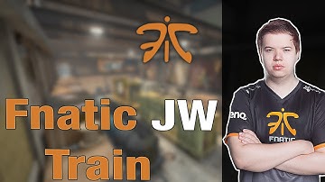 Fnatic JW playing CS:GO Faceit on Train (twitch stream)