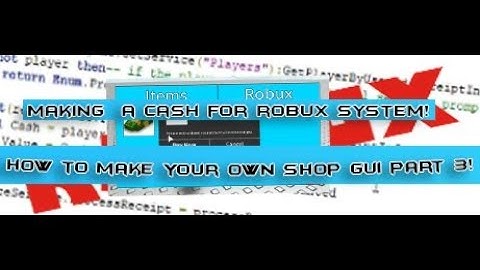 How To Make A Shop GUI In Roblox [Part 3!]