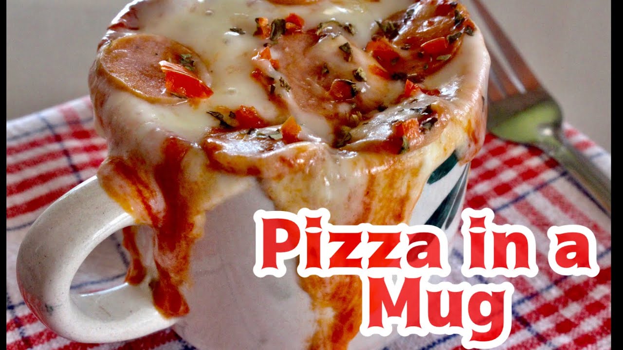 PIZZA IN A MUG | 2 MINUTES ONLY