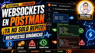 WebSockets en Postman Nivel Basico | Respuestas Dinámicas y Autenticación