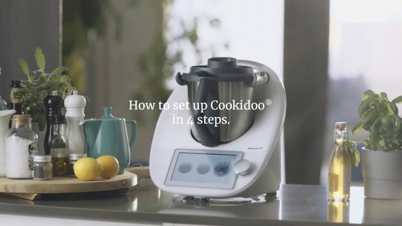 Thermomix TM6 - How to series 03 setting up Cookidoo recipe platform on ...