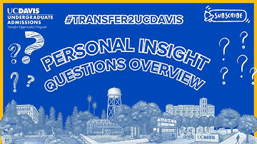 Personal Insight Questions (PIQ) Overview