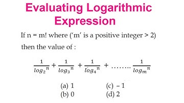 Evaluating Logarithmic Expressions