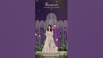 Engagement Invite I WhatsApp Invite I Digital  Invite I Animated Video I E-card I Graphē Weddings