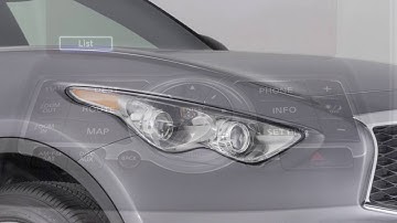 2017 Infiniti QX70 - Hazard Warning Flasher Switch