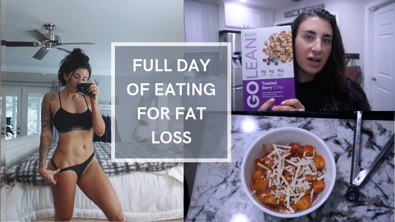 WHAT I EAT IN A DAY TO GET LEAN || & mini grocery haul