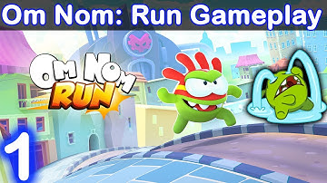 Om Nom: Run Game-play | Walk-through (IOS , Android) | MG Games