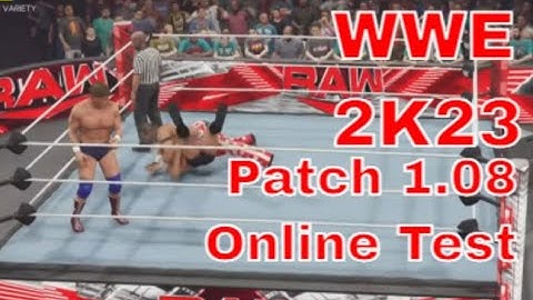 DID the new Patch Fix Online? WWE 2K23 Patch 1.08 Online Test #wwe2k23 #wwe2k #2k