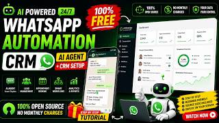 🔥Build a Complete AI WhatsApp Automation System for FREE | AI Agent + CRM screenshot 5