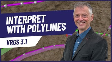 Digital outcrop interpretation tools for geology: Polylines in VRGS