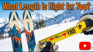 Powder skis: What length is right for you?