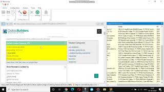 How to scrape builder contact data from dallasbuilders.com using Webharvy