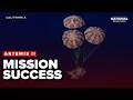 Watch Artemis II crew splashdown off California's coast