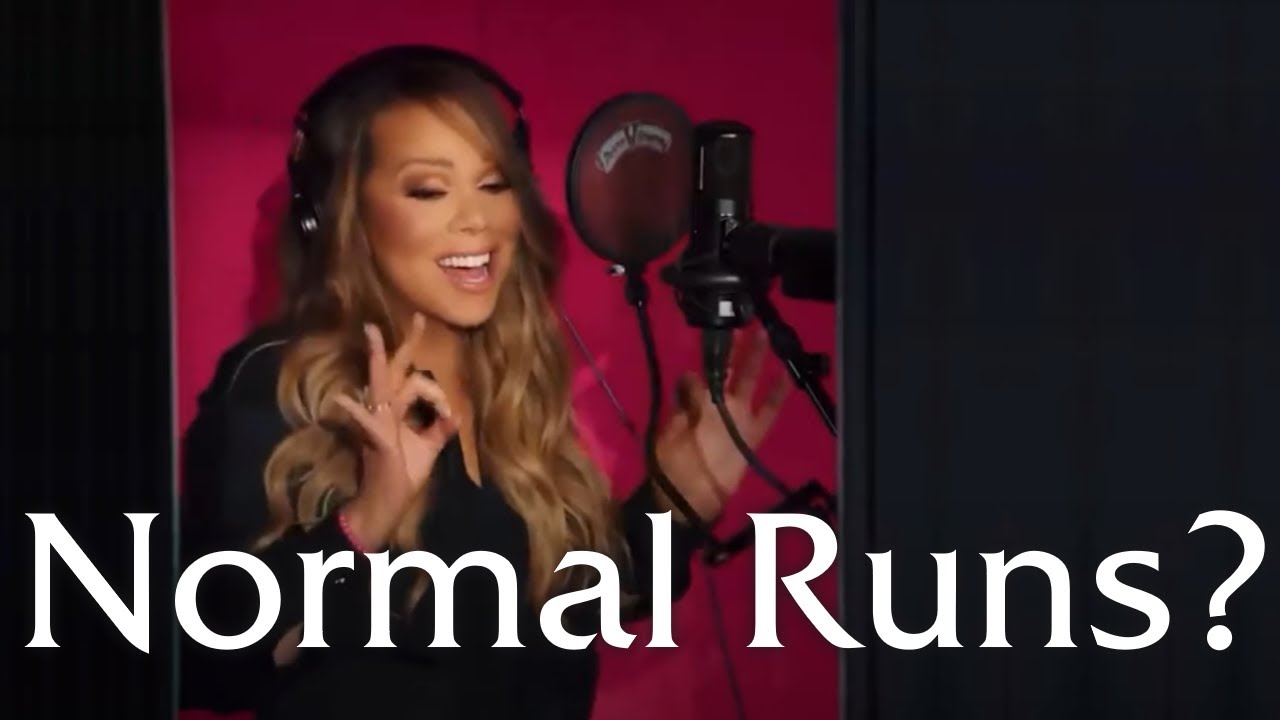 Mariah Carey's Runs Aren't Normal Runs..