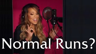 Mariah Carey's Runs Aren't Normal Runs..