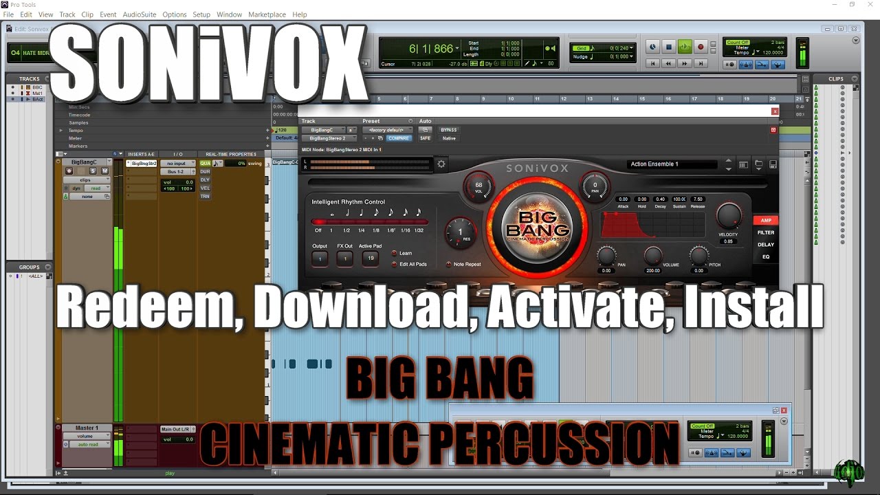 sonivox big bang cinematic percussion