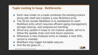 Tuple Locking redesigned - Kuntal Ghosh