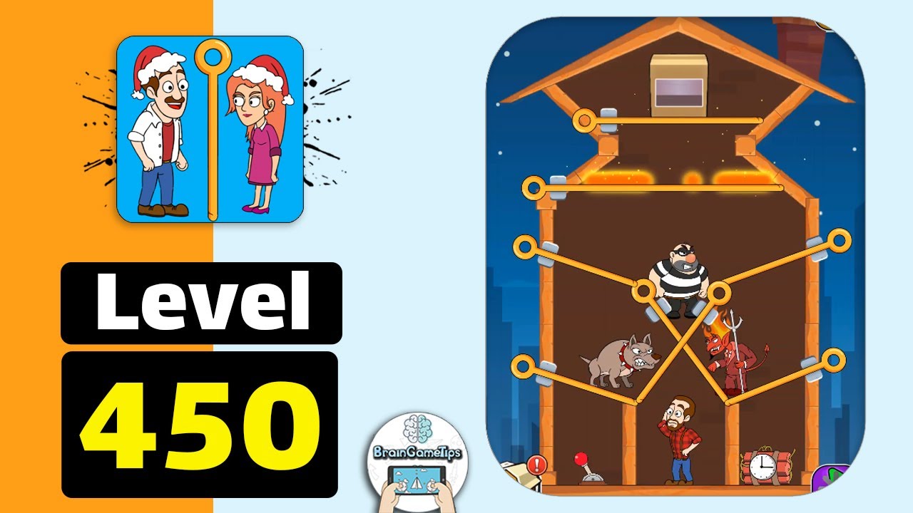 Home Pin: Pull The Pin Puzzle - How To Loot? - Pull Pin Puzzle Level 450 Walkthrough