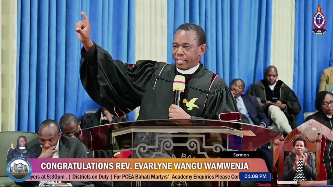 Sermon by Rev. Dr. Robert Waihenya | REV. EVARLYNE WANGU WAMWENJA ORDINATION SERVICE