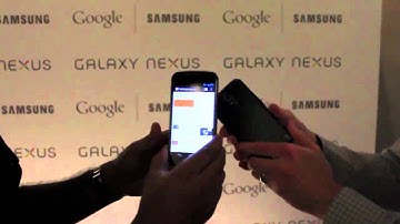 Android Beam: NFC Samsung Galaxy Nexus
